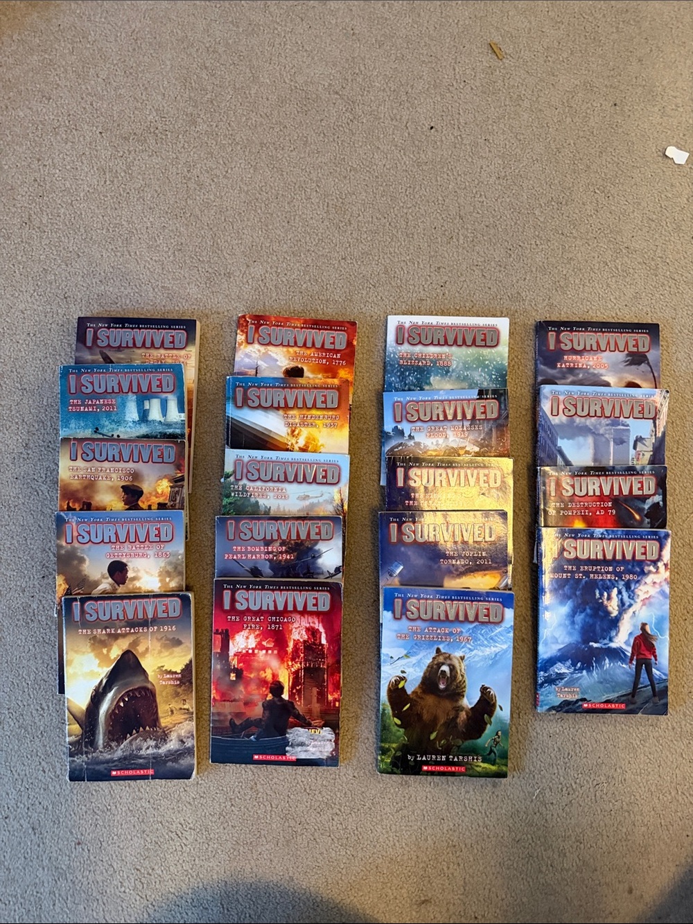 19 I Survived Books